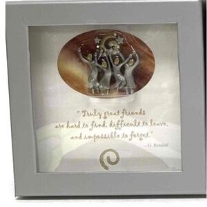Patricia Dash Darling Dash NWT “Truly great friends” pin with inspirational card